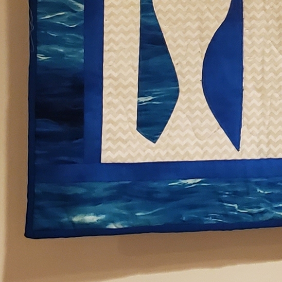 My Scrappy Dolphins - Tapestry/Wallhanging - Picture 4 of 5